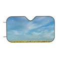 thumbnail image 7 of Fotbe Blooming Sunflower Field Car Windshield Sunshade | Sun Visor Protector Front Window Shade, Keeps Out UV Rays, Keeps Your Vehicle Cool-, 7 of 7
