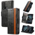 thumbnail image 1 of Case for TCL 20 XE Cover Leather Wallet Folio Case Book Design Flip Magnetic Closure - Black, 1 of 5