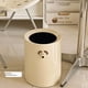 thumbnail image 4 of Bote de basura ligero de estilo crema, de gran capacidad, sin tapa, para uso doméstico, cocina, baño, 4 of 5