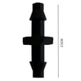 thumbnail image 2 of 50X 4Mm Micro Irrigation Fitting Antelco Pipe Barbed Garden Watering Connector, 2 of 5