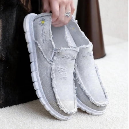 Alphanumeric 150 characters-Women s Four Seasons Slip-On Unisex Low-Top Athletic Canvas Shoes with Soft Soles The Size Runs Half a Size Larger