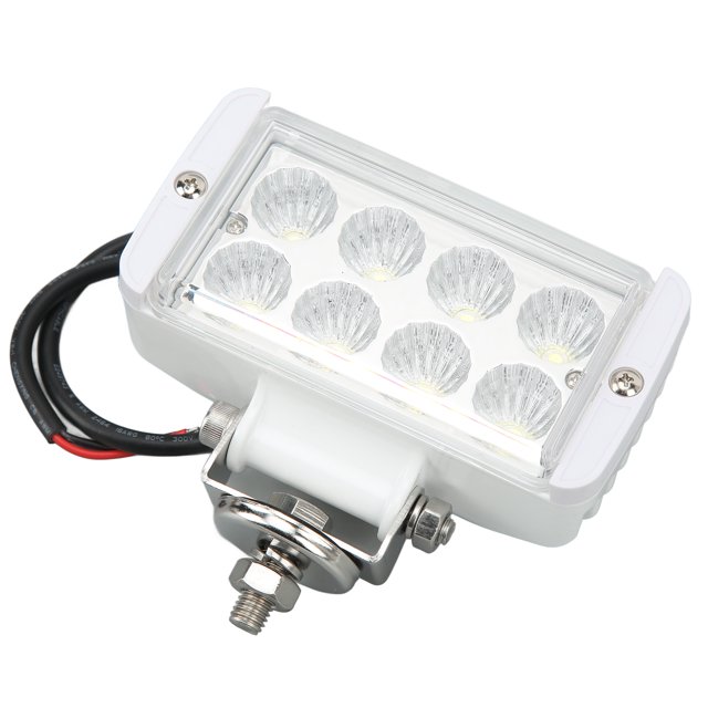 Luz de techo para yates, luz de trabajo 12 V‑24 V 16 W Luz de trabajo para vehículos todoterreno Luz de trabajo de techo LED para todoterreno Diseño exquisito