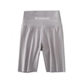 thumbnail image 4 of GYRATEDREAM Girls' Capri Leggings 3/4 Pants Basic School Sports Dance Kids Cropped Capri Summer Yoga Running Dance Tights for 7-8Y Gray, 4 of 7