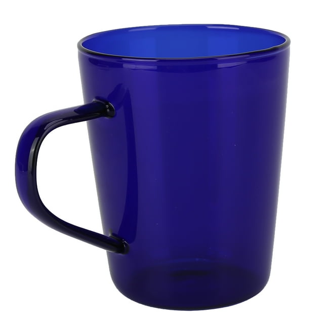 Taza de Leche Jadeshay Vidrio de Borosilicato 380 ml