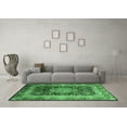 thumbnail image 3 of Ahgly Company Indoor Square Persian Emerald Green Traditional Area Rugs, 5' Square, 3 of 4