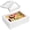 40pcs-boxes only, variant on Cake Boxes 20pcs-boxes only White Rectangle 14x10x4in with Window for Baked Goods