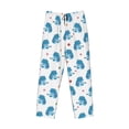 thumbnail image 4 of Xecao Cartoon Poodle Dog Men's Straight Lounge Pajama Pants: The Ultimate in Comfortable Sleepwear, 4 of 9