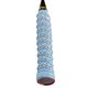 thumbnail image 5 of Soidarity 2 uds correa antideslizante mango de raqueta de bádminton absorbente de sudor empuñaduras de pelota de tenis cinta manillar banda Bádminton azul claro, 5 of 6