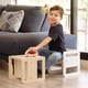 thumbnail image 3 of Banco para niños 3 Niveles Montessori. Banquito l Fabricado en Madera. Silla para niños Adaptable al Crecimiento. Taburete para NIÑOS. (Nural), 3 of 5