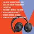 thumbnail image 5 of JBL Tune 780NC - Wireless Over-Ear Adaptive Noise Cancelling Headphones with Powerful Hi-Res JBL Pure Bass Sound and Spatial Sound, with Up to 76 Hours of Battery Life, Plus Speed Charge (Lavender), 5 of 10