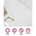 thumbnail image 6 of Happy Easter Kitchen Dish Towels for Drying Dishes Set of 4, Rabbits Eggs Spring Daisy Floral Grass Green Waffle Weave Microfiber Hand Tea Bathroom Towels Quick Dry & Absorbent Towel 12x12, 6 of 7