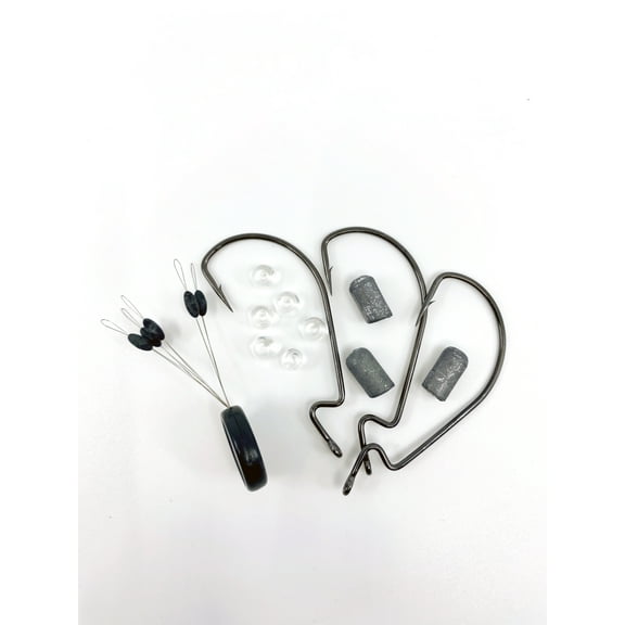 Mustad Texas Rig Assorted Fishing Hook Kit