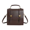 thumbnail image 3 of 1 Pce Sac à Dos Tendance, Sac Décontracté d'Extérieur, Sac à Dos Brun Simple, Sac à Dos Polyvalent et Tendance, Sac pour Étudiants et Navetteurs pour Usage Quotidien, 3 of 5