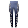 thumbnail image 2 of WILLBEST Leggings para Mujer 2024, Pantalones de Yoga de Cintura Alta para Entrenamiento, Suaves, Elásticos, con Estampado Navideño Y Bloques de Color, Ropa Deportiva Chica, 2 of 4
