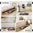 thumbnail image 6 of Yiaed Elegant Cute Panda Sunflower Kitchen Rugs Sets of 2 Kitchen Mats Cushioned Anti Fatigue Kitchen Rug Tapetes Para Cocina for Sink,Laundry Room, 6 of 6