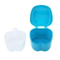 thumbnail image 2 of Herwey Denture False Teeth Storage Box Case With Filter Screen Dental Appliance , Denture Container, False Teeth Storage Box, 2 of 8