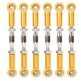 thumbnail image 2 of 6Pcs Aluminum Alloy Adjustable Push RodsTurnbuckle Rod Linkage Accessories for Car Modelsgolden, 2 of 8