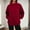Red-a, variant on TIANZEN Casual Crewneck Sweatshirt Comfortable Loose Fit Blank Basic Pullover Top For Daily Wear And Commuting Hoodie Dresses Teen Girls Large N