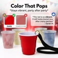 thumbnail image 6 of Red Cup Living 2oz Plastic Shot Glass Necklace, Reusable with Lanyard, Red, Set of 1, 6 of 11