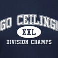 thumbnail image 3 of CafePress - Go Ceiling XXL Division Champ Women's Dark T Shirt - Women's Traditional Fit Dark T-Shirt, 3 of 4