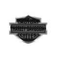 thumbnail image 2 of Harley-Davidson Bar & Shield Logo Bendable Aluminum Decal, Black/Silver CG41713, Harley Davidson, 2 of 2