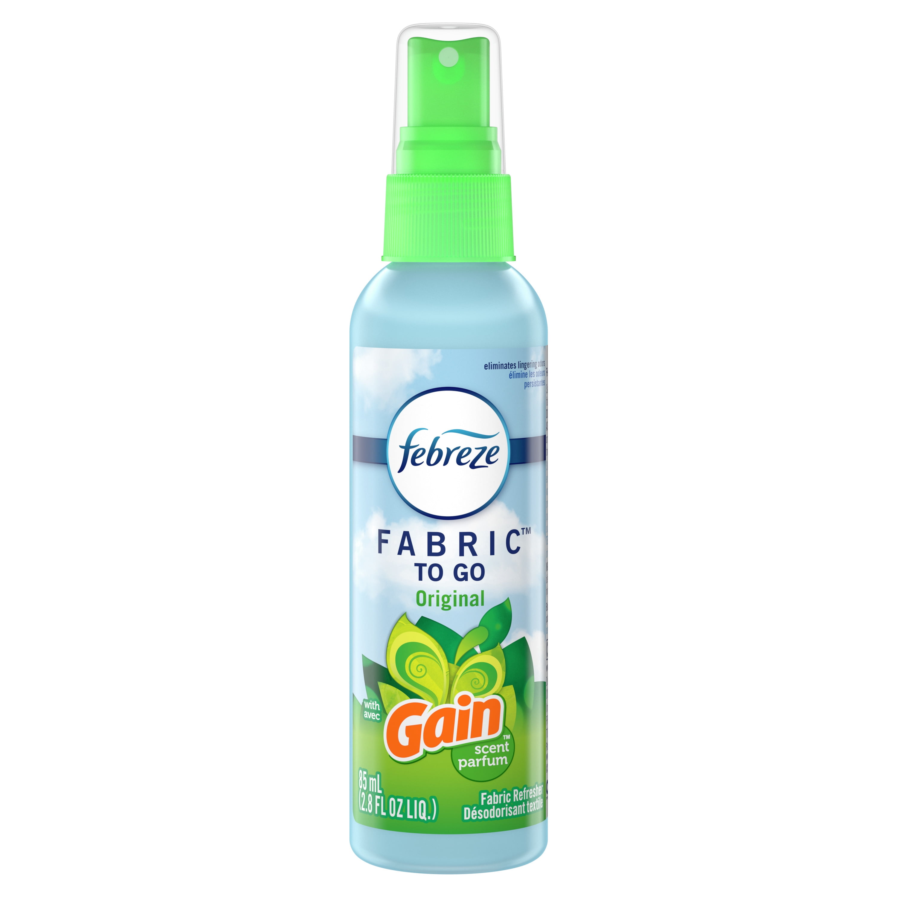 Febreze Odor-Fighting Fabric Refresher To-Go Gain Original Scent, 2.8 oz