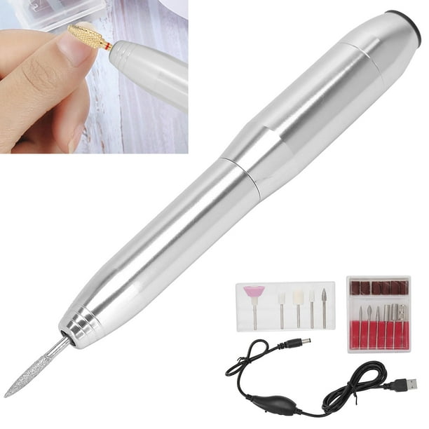 Taladro de Uñas Eléctrico Taladro de Uñas Portátil Máquina de Pulir Uñas Herramienta de Manicura de Pulido Eléctrico Kit de Lima de Uñas para Pulido ANGGREK Otros