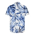 thumbnail image 4 of Blusa y camisa de manga corta con cuello vuelto, moda para mujer, informal, de manga corta, con cuello vuelto, con botones y estampado, blusa para hombre, 4 of 7