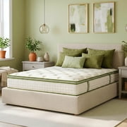 Beddle Hybrid Mattress, 10 inch Twin Size Medium Firm Pocket Spring Mattress in a Box, Motion Isolation, Edge Support, Fiberglass-Free, CertiPUR-US Certified
