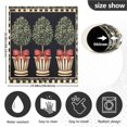 thumbnail image 5 of Yayeee Magnetic Dishwasher Cover for The Front Decoration Home Kitchen Machine Sticker Protector, Beige Striped Trees, 5 of 6