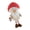 A, variant on Unique Christmas Mushroom Hat Gnomes Figurine Colorful Desk Ornament Seasonal Tabletop Decoration Yuletide Accessory
