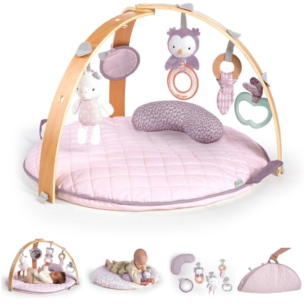 Gimnasio Ingenuity Cozy Spot Reversible Juguetes Rosa Ingenuity Cozy Spot