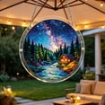 thumbnail image 5 of MMJ Acrylic Puzzle Suncatcher 83 Pieces 7.4in Glowing Haven DIY Window Hanging for Home Decor Gift, 5 of 7