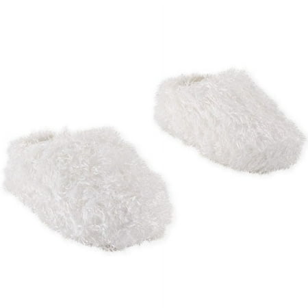 Shaggy Poodle Fur Slippers