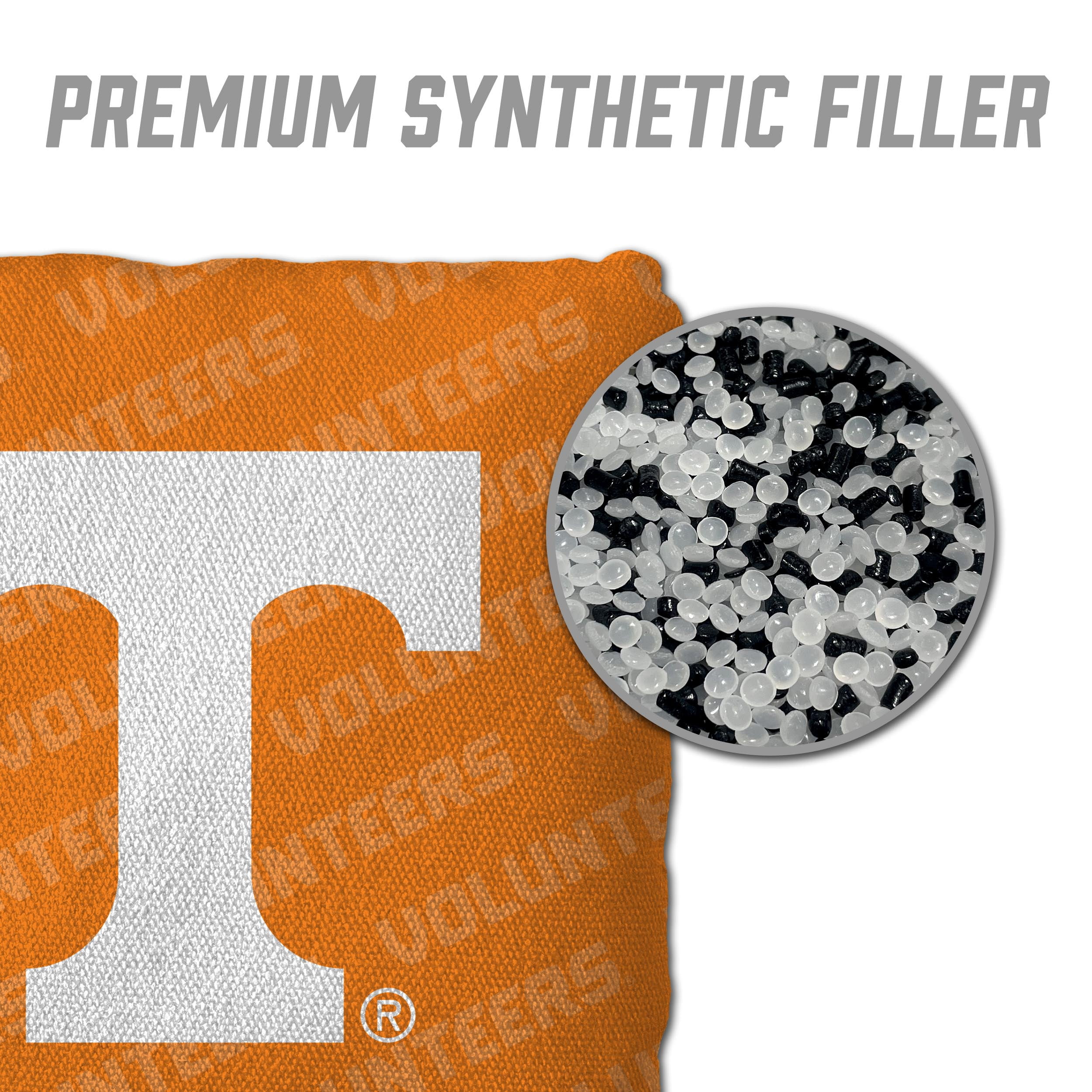 NCAA Tennessee Volunteers Cornhole Bags - 4PK - Orange