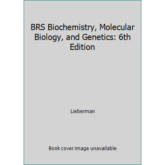 Pre-Owned BRS Biochemistry, Molecular Biology, and Genetics: 6th Edition (Paperback) 9351290743 9789351290742