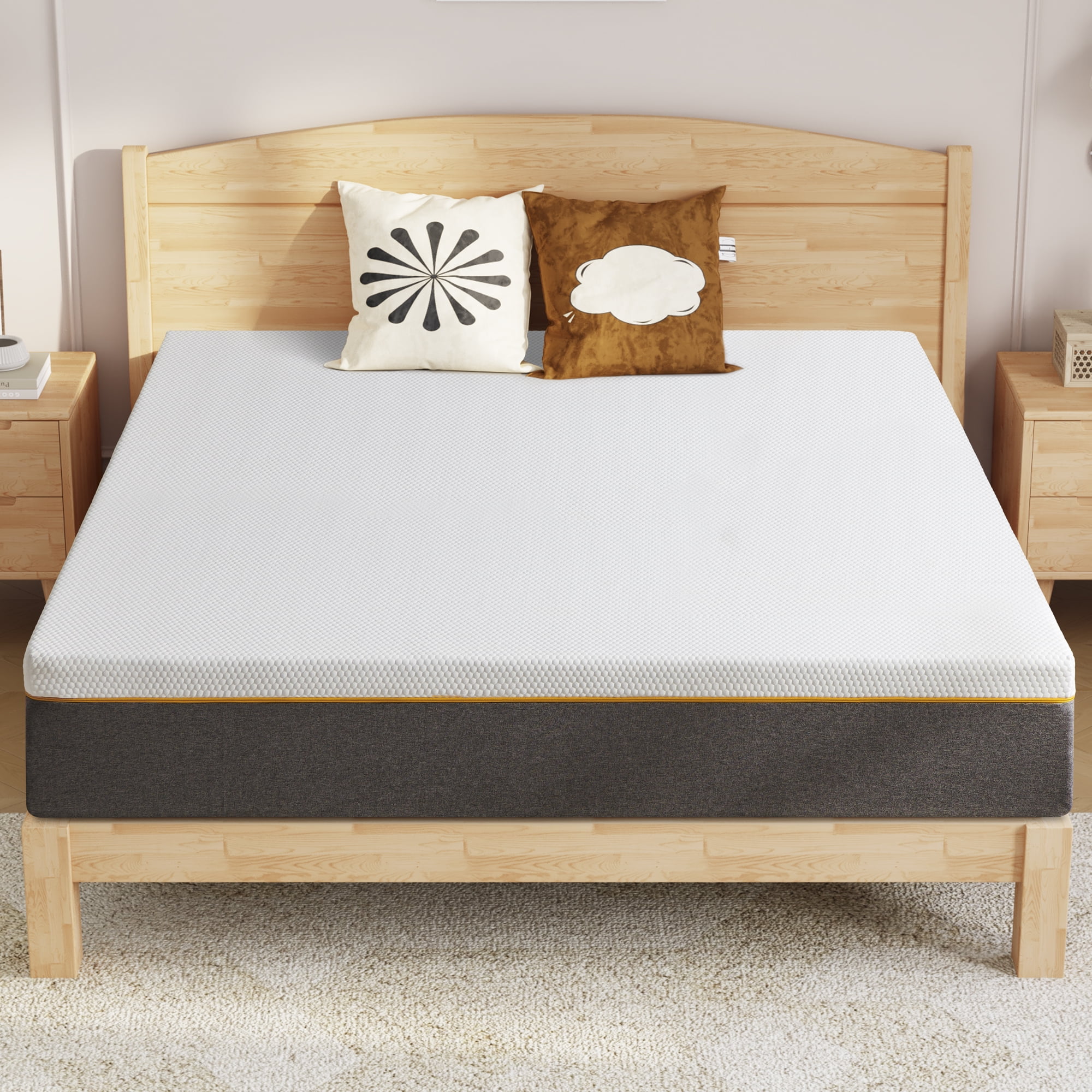 Queen Mattress, GELBIY 10 inch Queen Size Medium Memory Foam Mattress in a Box