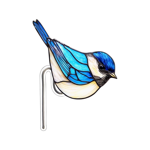 A Tiny Hummingbird Acrylic Ornament On A Stick For Potted Plant Decor Brings A Sense Of Nature To Your Home