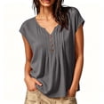 thumbnail image 2 of Sheghy Cotton Tank Top Women 100%Cotton Linen Blend Sleeveless Tee, Casual Fashion Summer Tank Top Gray L, 2 of 9