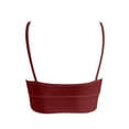 thumbnail image 4 of Yuannlog Women Tanks Cute Sports Crop Tops Halter Criss Cross Sleeveless Ribbed Cut Out Backless Yoga Camis Tank Tops, 4 of 7