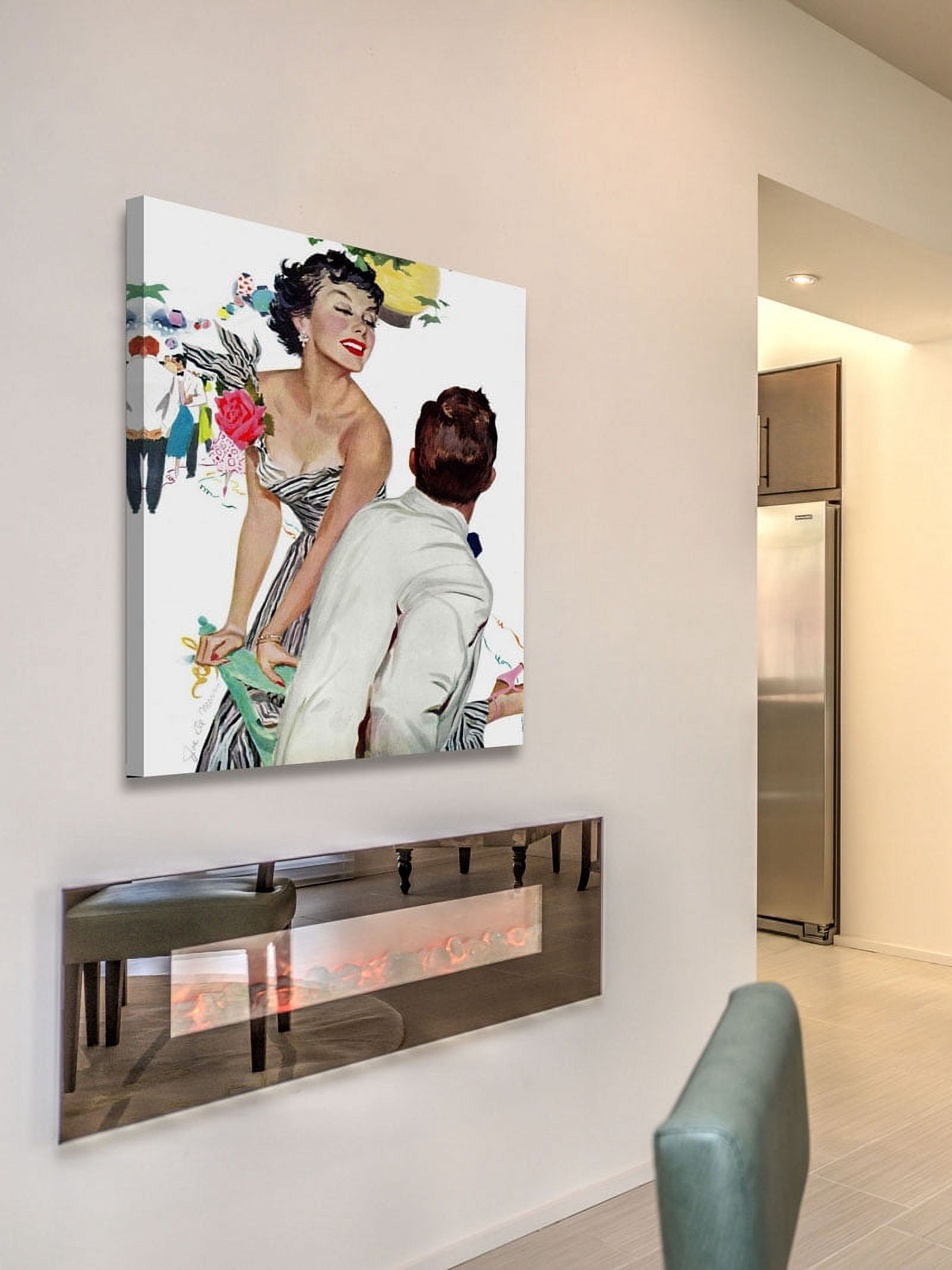 Marmont Hill "I Want a Man" by Joe de Mers Painting Print on Canvas