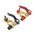 thumbnail image 1 of Car Battery Clamp, Battery Quick Release Terminal 2pcs Universal  For RVs For Ships, 1 of 8