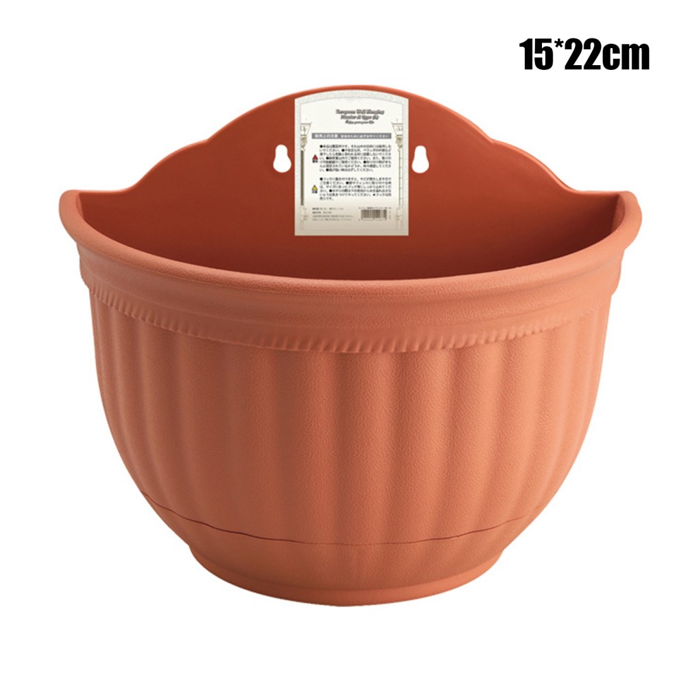 Hanging Planter Vintage WallMounted Flowers Pot With Hanging Holes