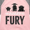 thumbnail image 3 of Raya and the Last Dragon - Fuzzy Fury - Toddler & Youth Girls Raglan Graphic T-Shirt, 3 of 5