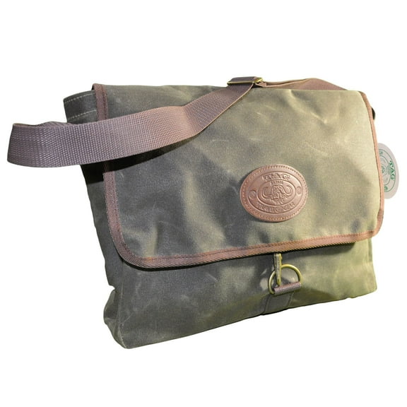 Waxed Canvas Messenger Bag Made in USA for Tag Safari
