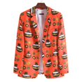 thumbnail image 2 of Men‘s Autumn And Winter Long Sleeve Printed Suit Coats Blouse, 2 of 6
