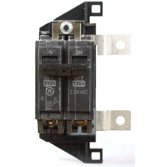 GE PowerMark Gold 100 Amp 4 in. Double-Pole Main Breaker Kit
