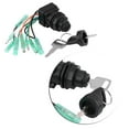 thumbnail image 4 of Motor Ignition Key Switch Assembly forOutboard Control Box, Direct Replacement Plug & Play, Durable and Reliable, OE Number 37110-99E00 37110-92E01, 4 of 8