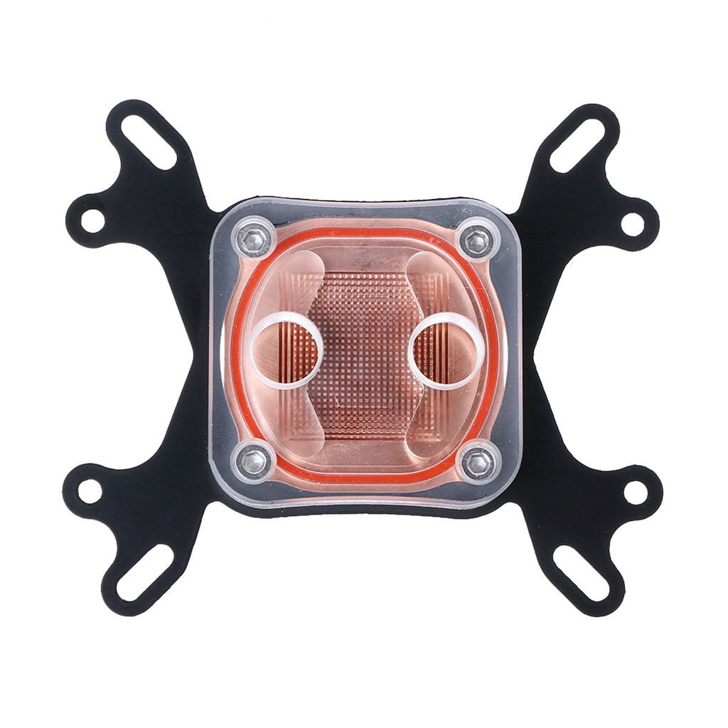 WINDLAND Computer CPU Water Cooler 50mm Transparent Cover Cooling Block For AMD for Intel
