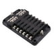 thumbnail image 4 of Caja de Fusibles de 12 Vías Fusibles Indicador de Advertencia Cubierta a Prueba de Humedad, Fusible de 12 circuito eléctrico DYNWAVEMX portafusibles automotriz, 4 of 8